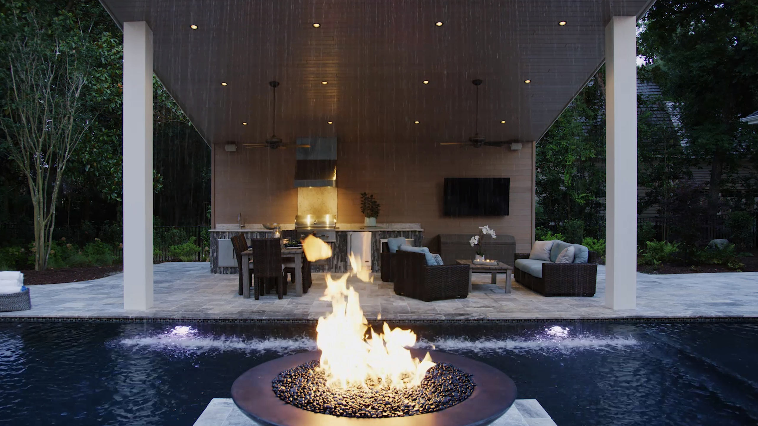 Poolside Entertaining