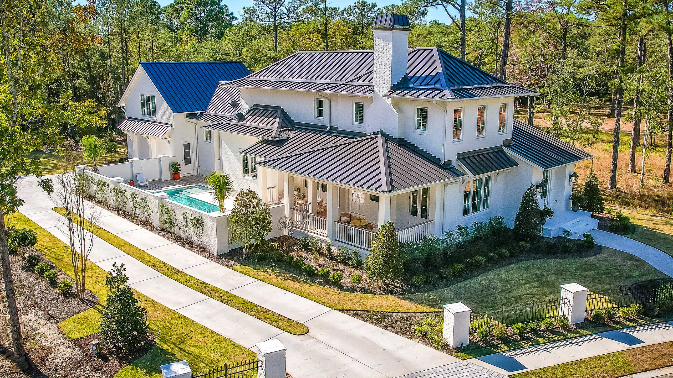 Custom Home Street View